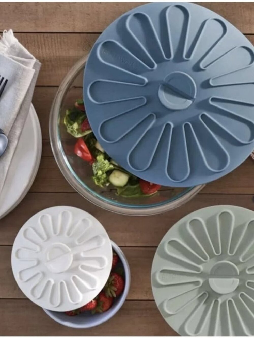 NWB Prepworks Multi-function Silicone Lid Set 10 pcs